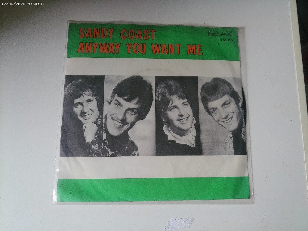 Sandy Coast - And Her name is . / Anyway you want me, Fotohoes, Ophalen of Verzenden, Gebruikt, Rock en Metal