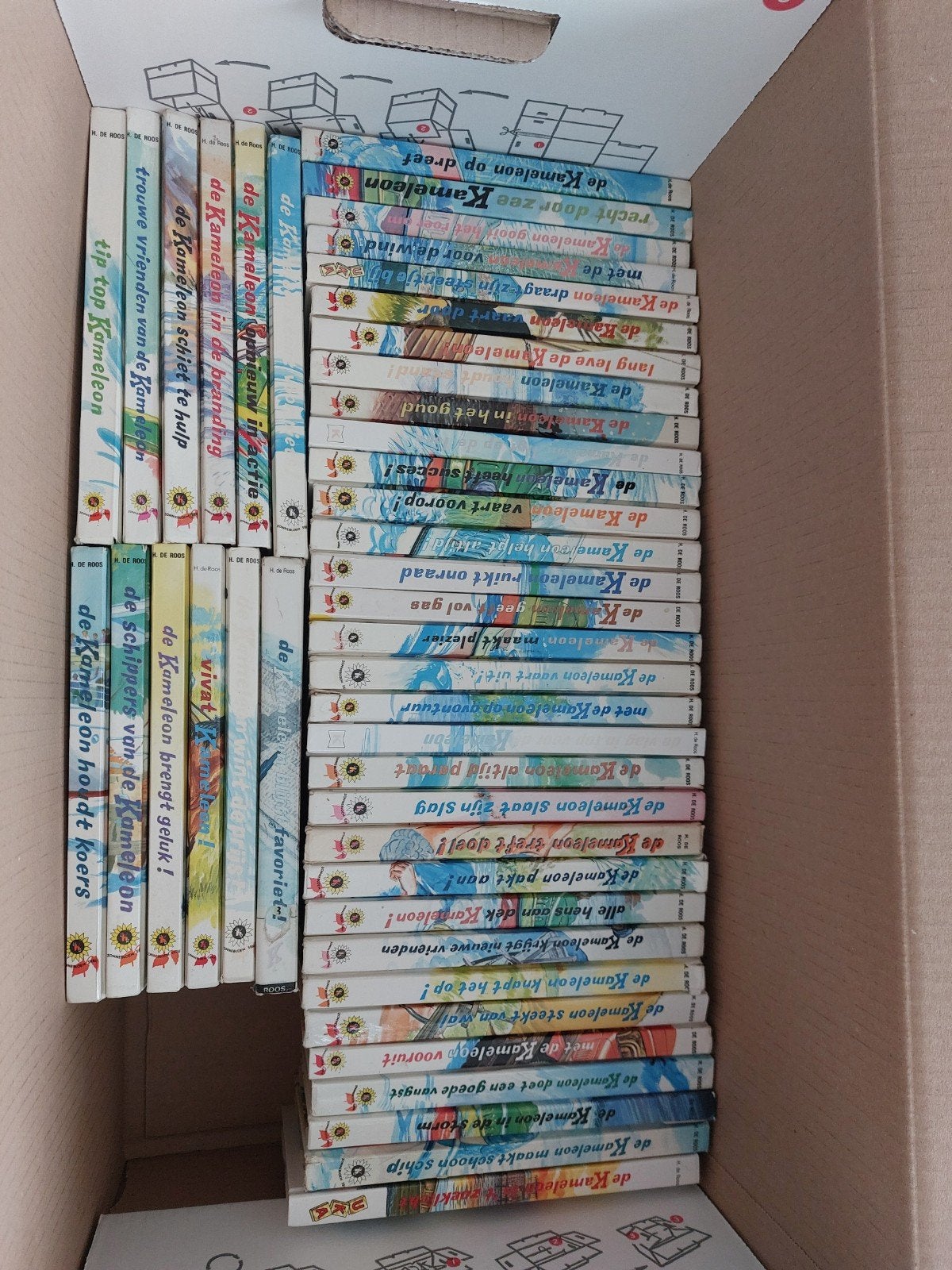 Collectie Kameleon boeken (52 stuks), Ophalen, Gelezen, Hotze de Roos, Fictie