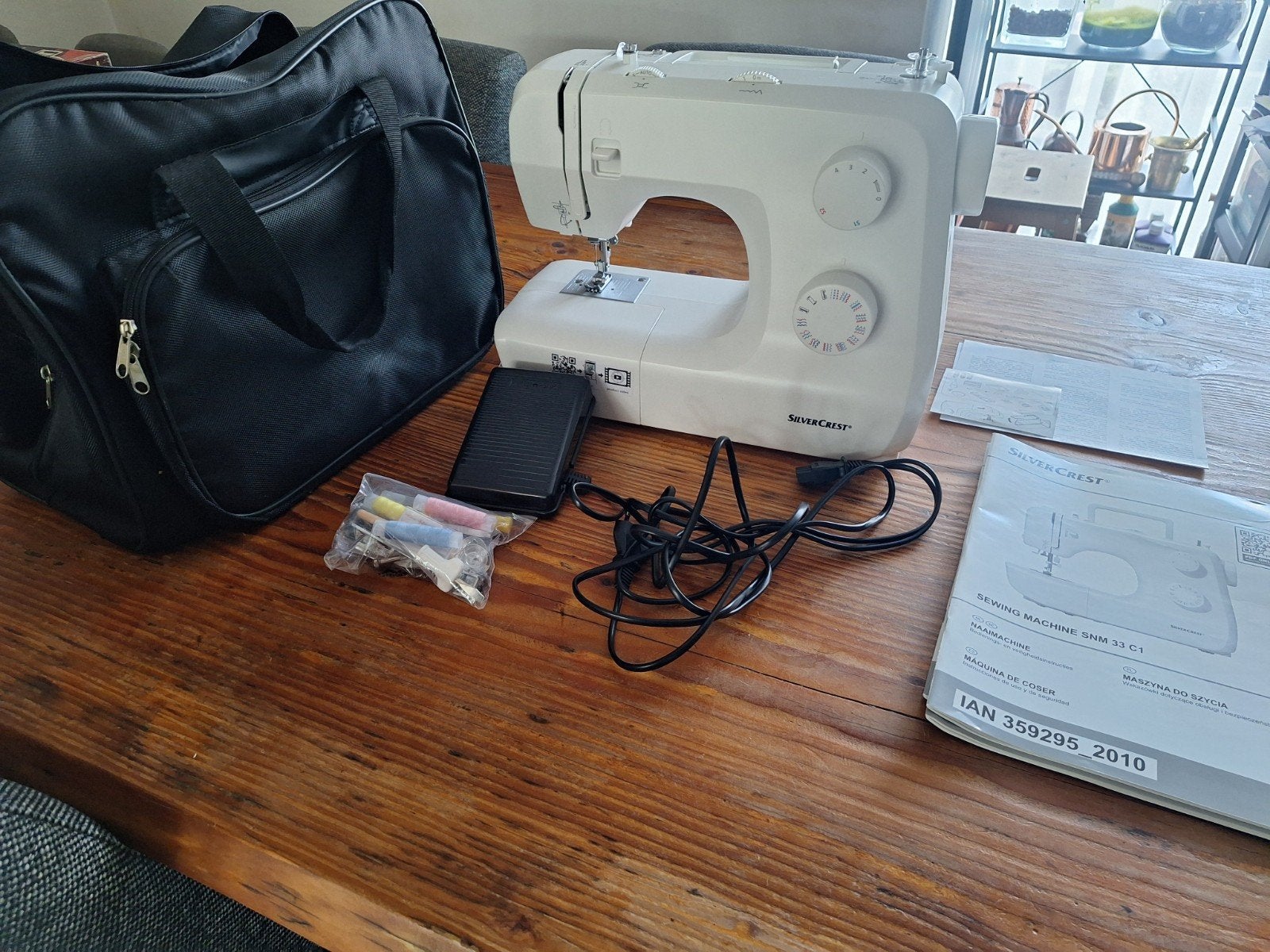 Silvercrest naaimachine, Ophalen, Zo goed als nieuw, Naaimachine, Overige merken