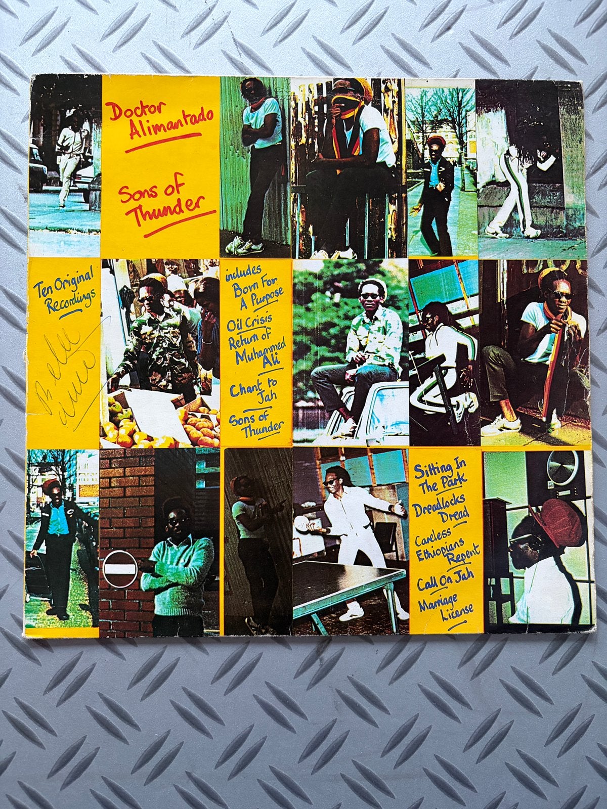 Lp Doctor Alimantado - Sons of Thunder, reggae, Cd's en Dvd's, Ophalen of Verzenden, Gebruikt, 12 inch, LP