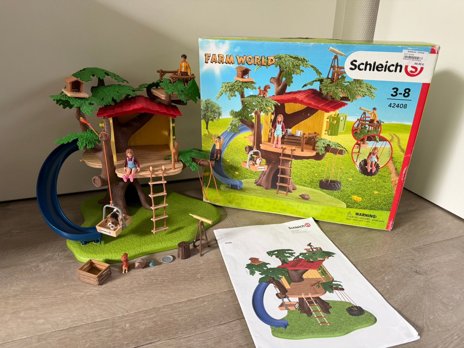 Schleich boomhut, Ophalen of Verzenden