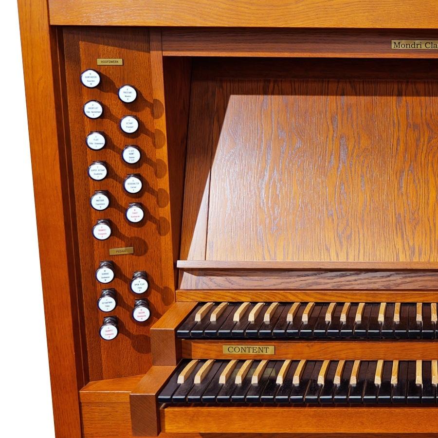 Content Mondri classic 16/27 Kersen Orgel, 2 klavieren, Ophalen of Verzenden, 3364 AE, Info@johdeheer.nl