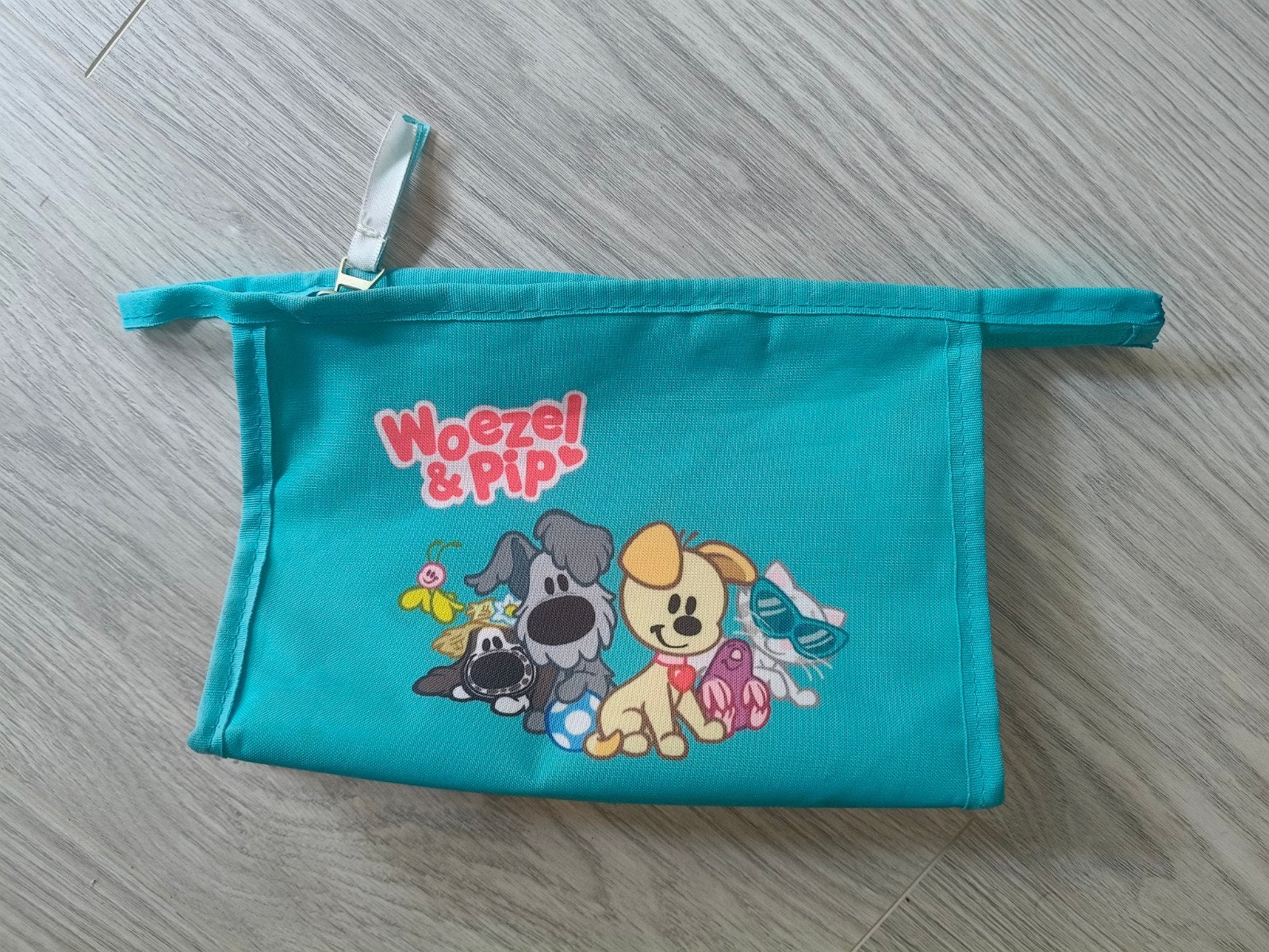 Toilettas Woezel en Pip, Ophalen