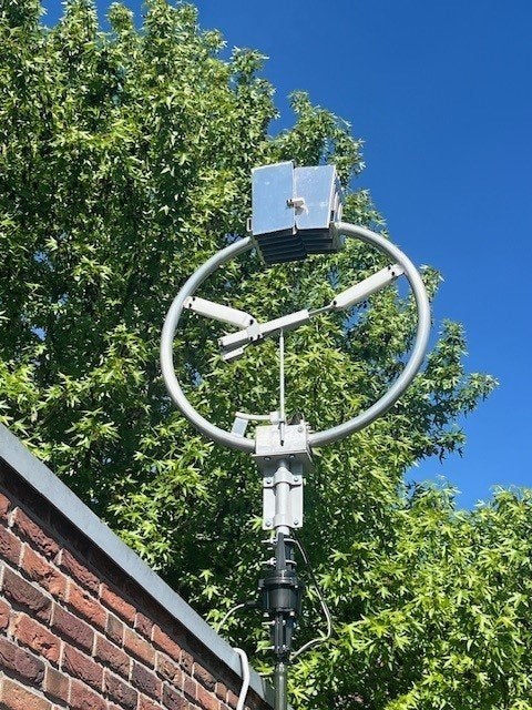 Ciro Mazzoni Baby Loop V2 + ATU2 (10-40mtr) met evt. Rotor, Ophalen, Gebruikt, Antenne