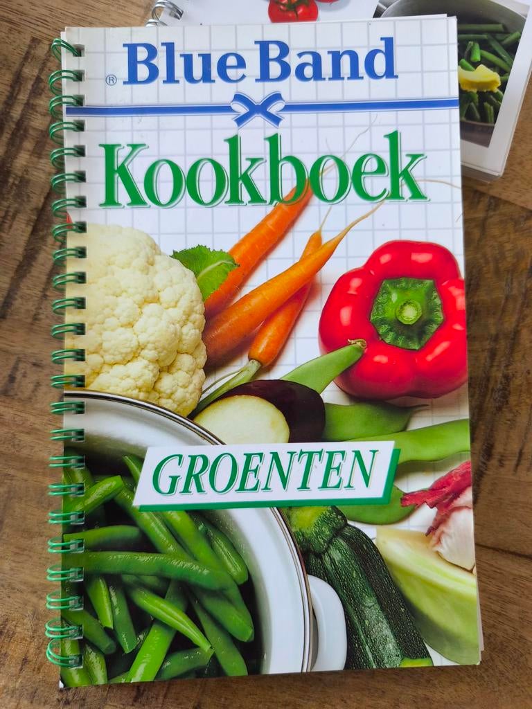 Blue Band Kookboek Groenten - Gezonde Recepten Ringband, Gezond koken, Ophalen of Verzenden, Nederland en België, Blue Band