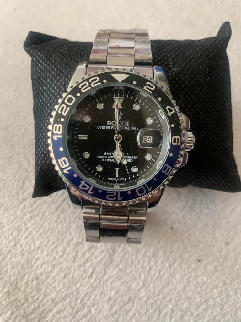 Rolex GMT-Master II 'Batman' Herenhorloge, Sieraden, Tassen en Uiterlijk, Horloges | Heren, Ophalen, Staal, Polshorloge, Zo goed als nieuw