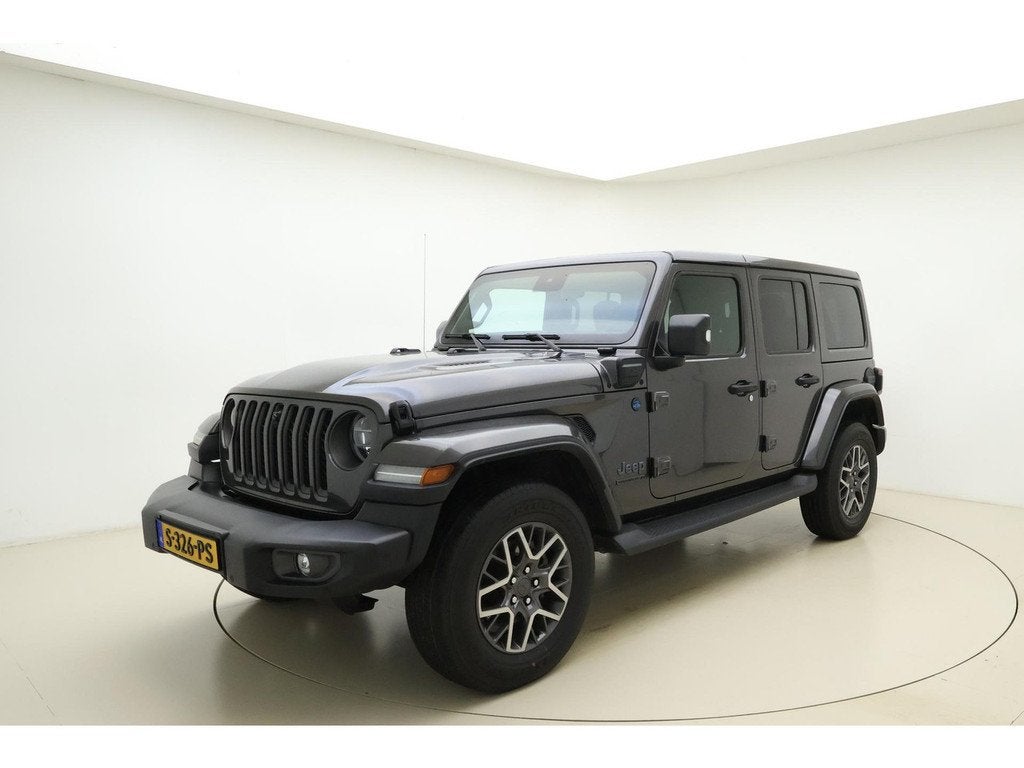 Jeep Wrangler Unlimited 4xe 380 80th Anniversary Automaat |F, Auto's, Jeep, Automaat, 4 cilinders, Cabriolet, 2248 kg