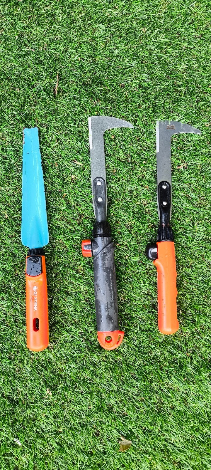 Gardena tuingereedschap set: Schop en onkruidstekers, Tuin en Terras, Ophalen of Verzenden, Gebruikt, Schop, Gardena