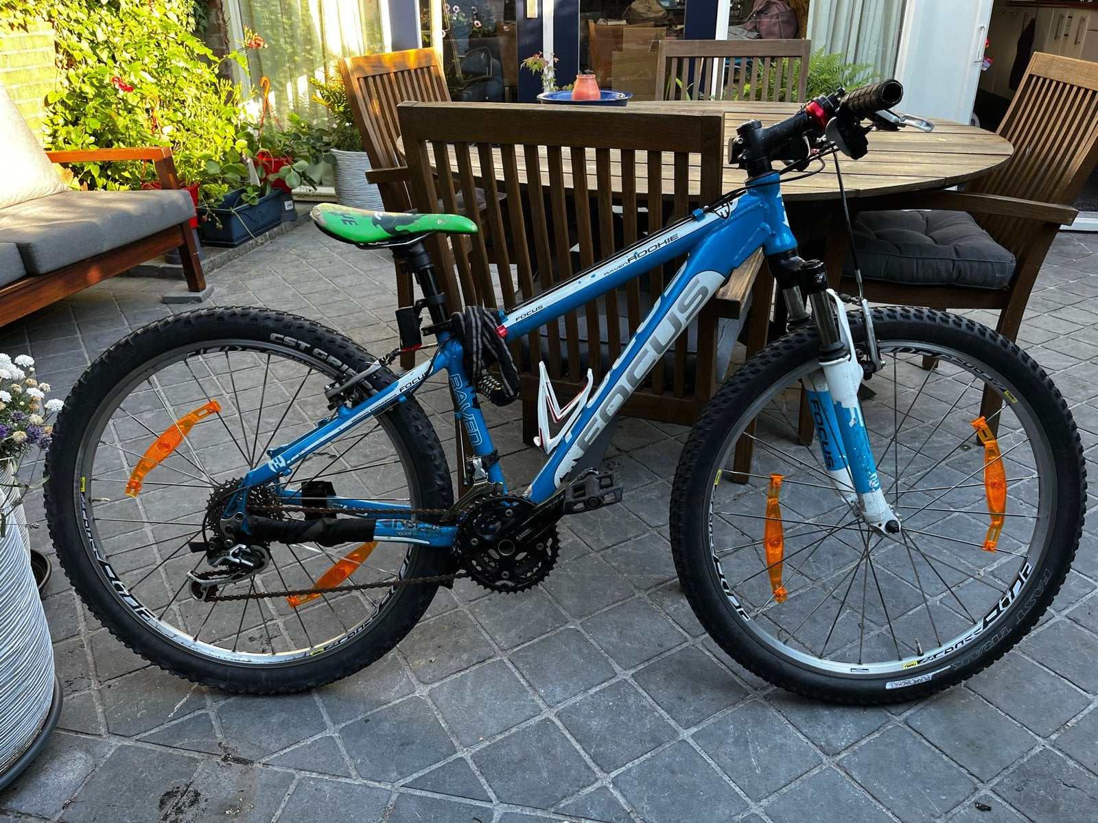Focus Raven Rookie Mountainbike - Blauw/Wit, Fietsen en Brommers, Fietsen | Mountainbikes en ATB, Gebruikt, Hardtail, Ophalen