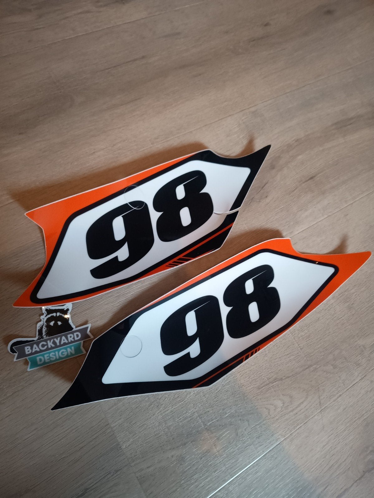 Backyard Design stickers voor KTM SX 125 (verkeerd besteld), Ophalen of Verzenden