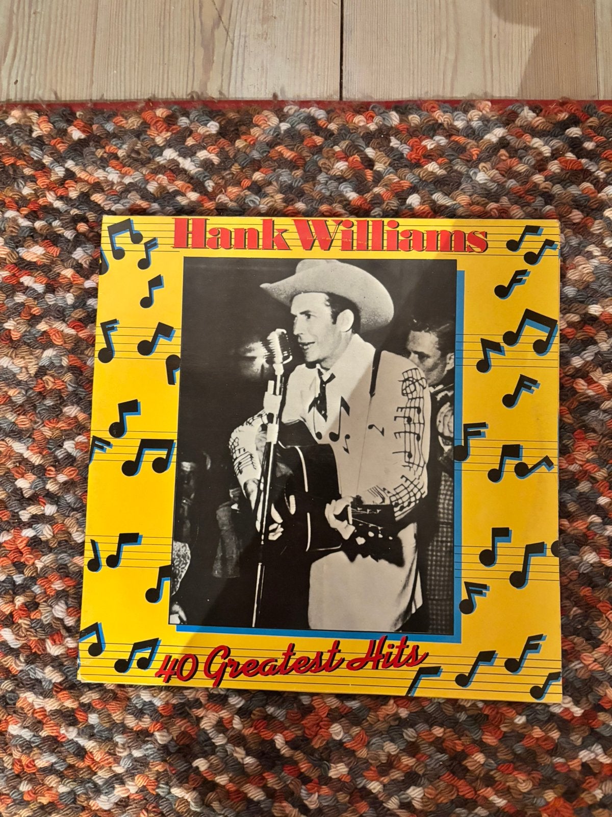 Hank Williams - 40 Greatest Hits Dubbel LP, Gebruikt, Ophalen of Verzenden, 1970 - 1979, Complilatie