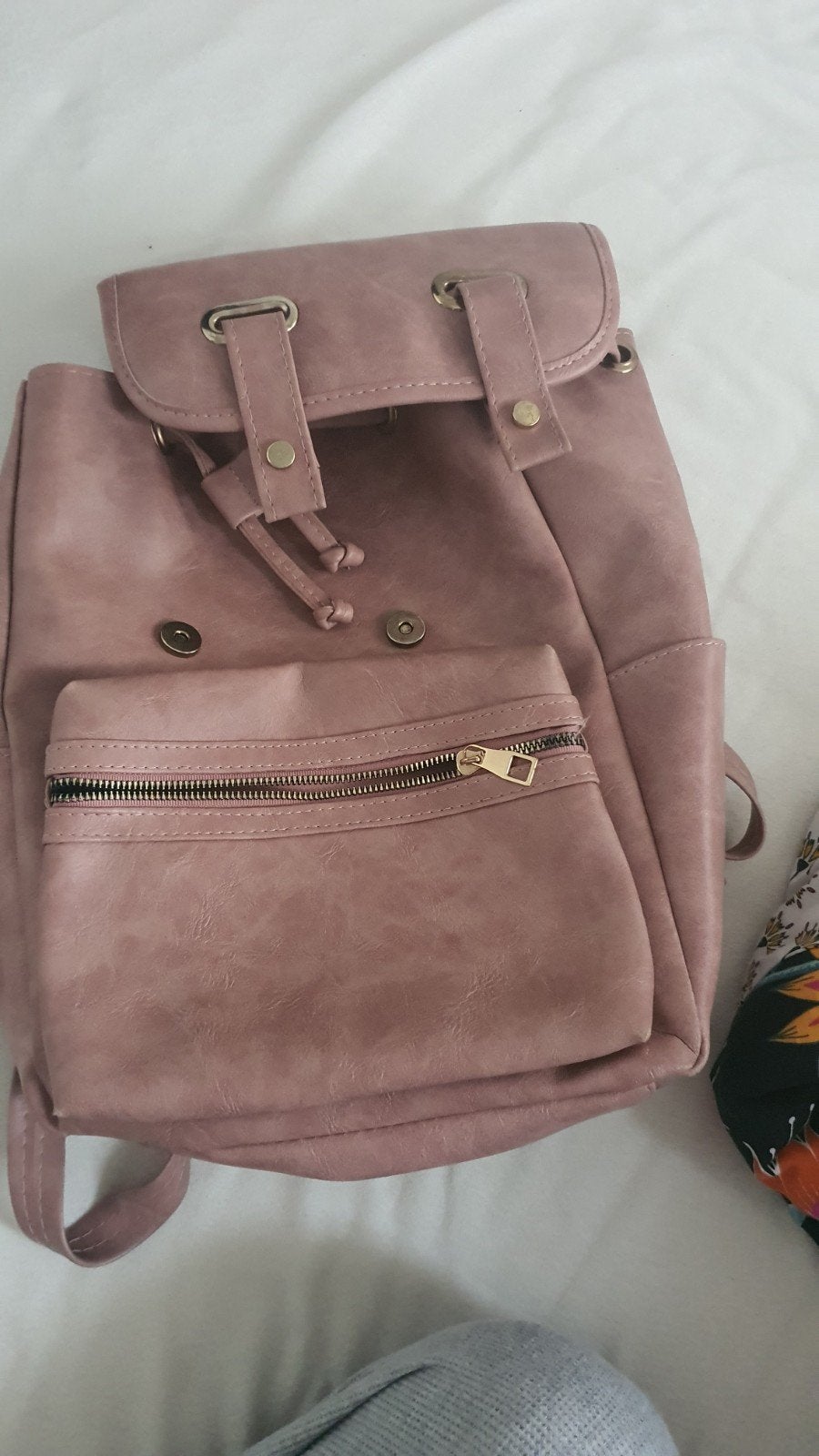 Stijlvolle Roze Rugzak - Zo goed als nieuw, Sieraden, Tassen en Uiterlijk, Overige merken, 25 tot 40 cm, Ophalen of Verzenden