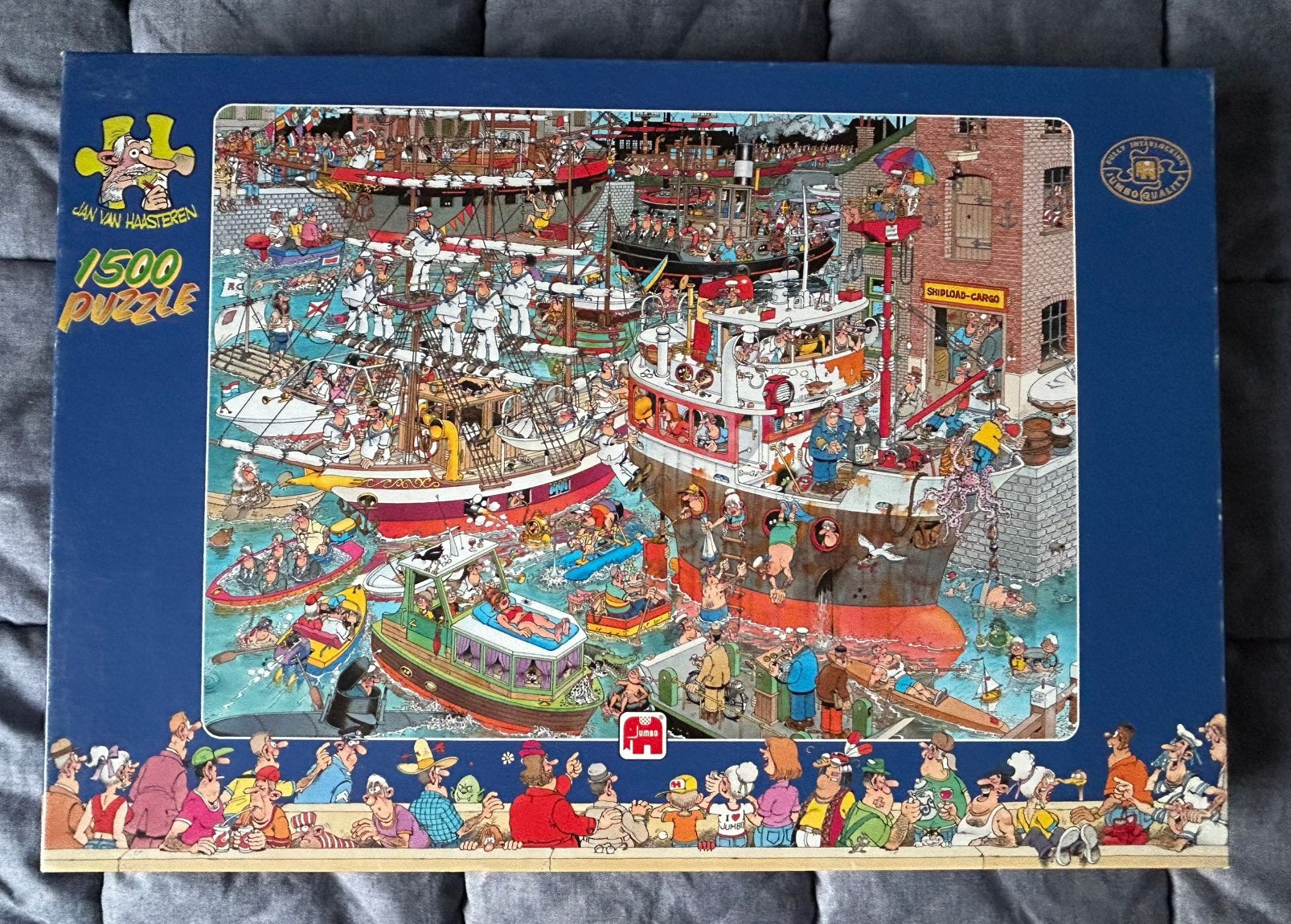 Jan v Haasteren puzzels 1500 st (9x) 2000st (1x), Ophalen of Verzenden, 500 t/m 1500 stukjes, Zo goed als nieuw