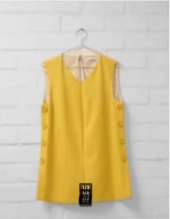 Maliparmi - Mooie spencer maat 38/40 Nieuw €265 - Mali Parmi, Kleding | Dames, Maat 38/40 (M), Geel, Nieuw, Ophalen of Verzenden