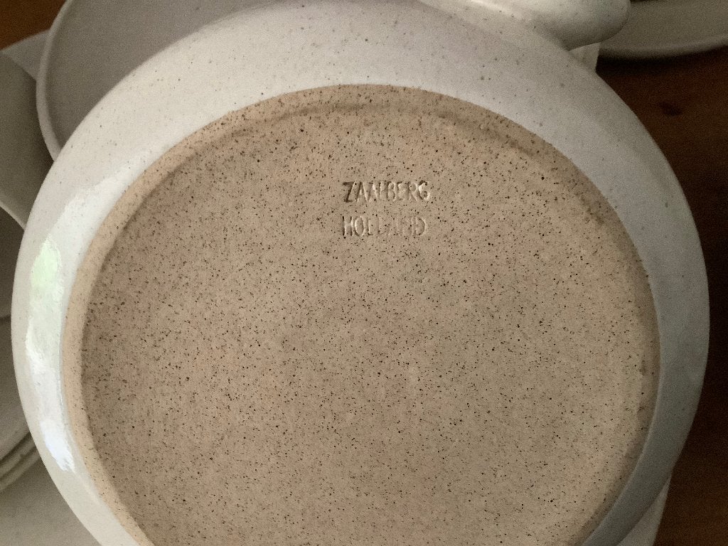 Serviesdelen Zaalberg Roomwit, Ophalen, Gebruikt
