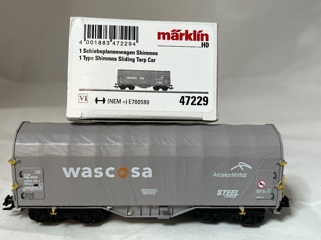 Märklin H0, schuifhuifwagen WASCOSA, NIEUW, Mä 47213, Wisselstroom, Wagon, Ophalen of Verzenden, Zo goed als nieuw