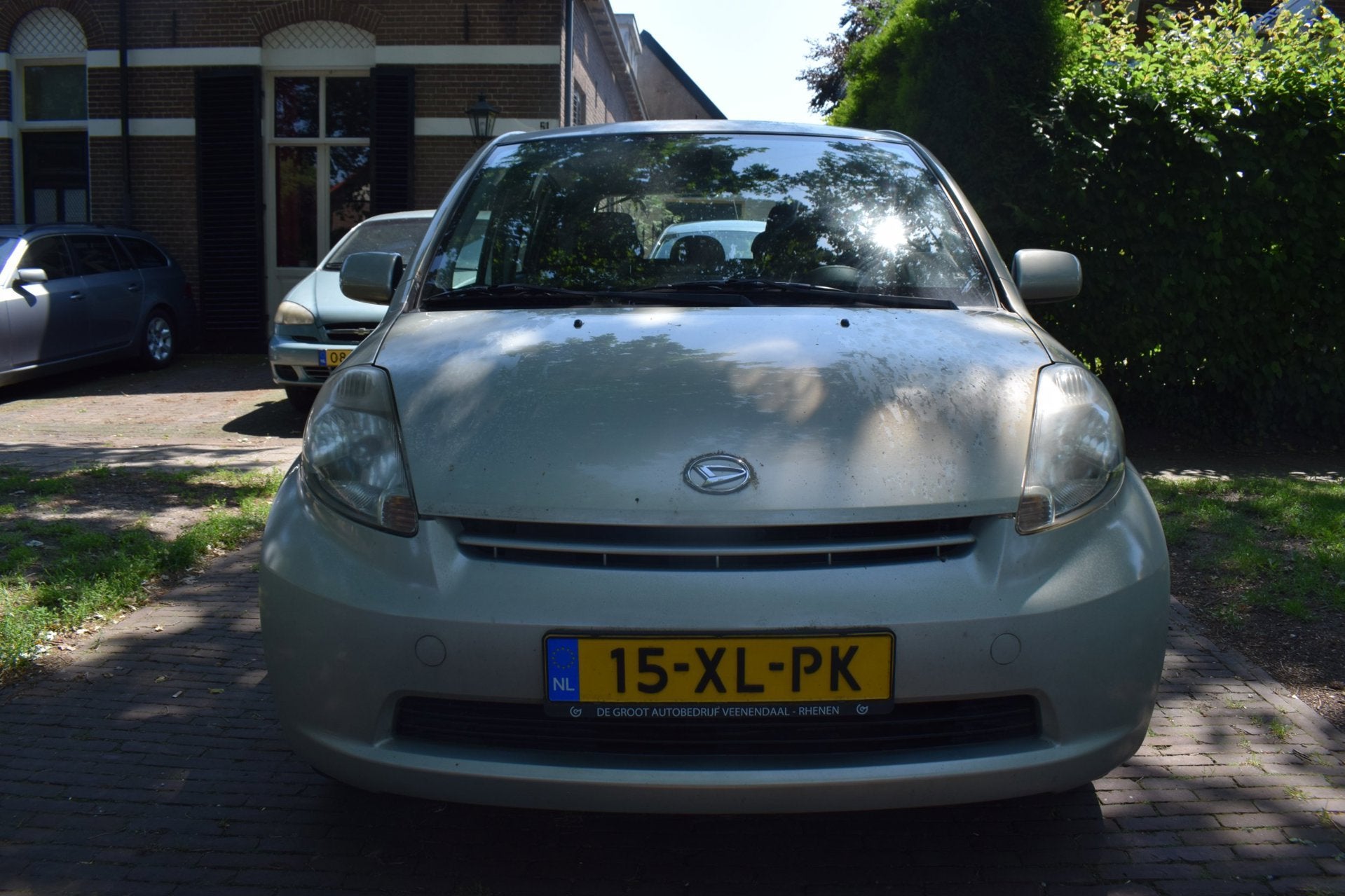 Daihatsu Sirion 2 1.0-12V Trend Airco Nieuwe APK, Stof, Gebruikt, Beige, Bedrijf