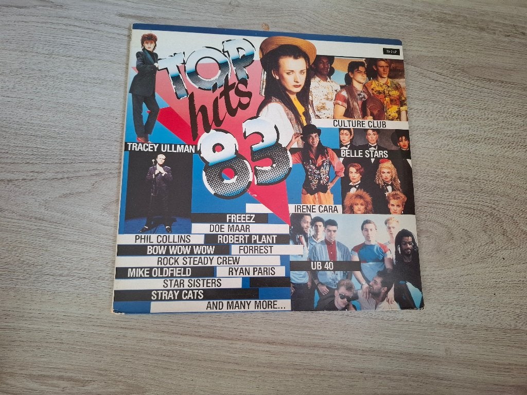 2 LP Verzamel Top Hits 83. (1983), Cd's en Dvd's, Gebruikt, Ophalen of Verzenden, Pop, 12 inch