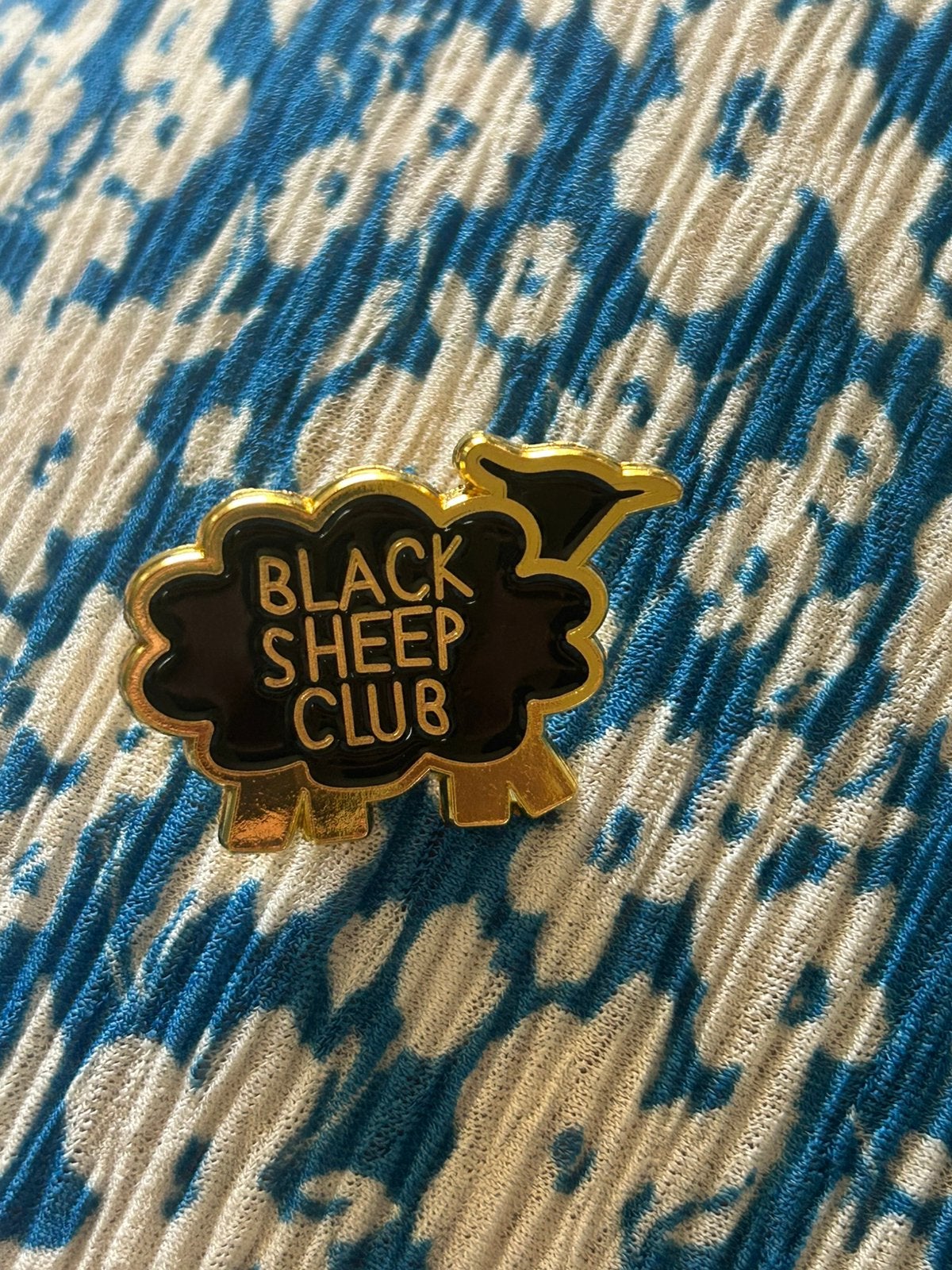 Pin Black sheep club, Verzamelen, Ophalen of Verzenden, Nieuw, Sport