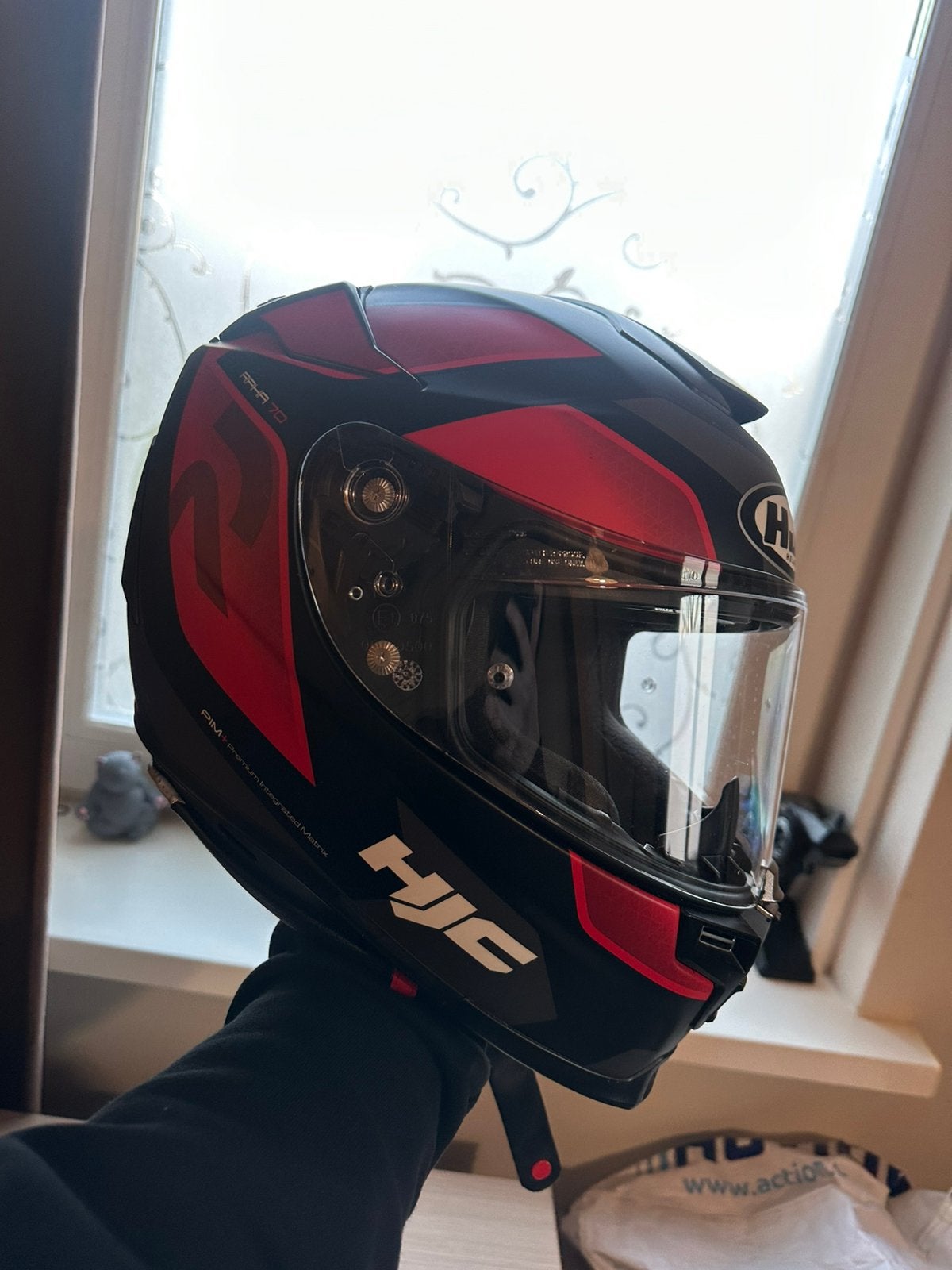 HJC RPHA 70 motorhelm maat S, Ophalen, Tweedehands, Integraalhelm, HJC