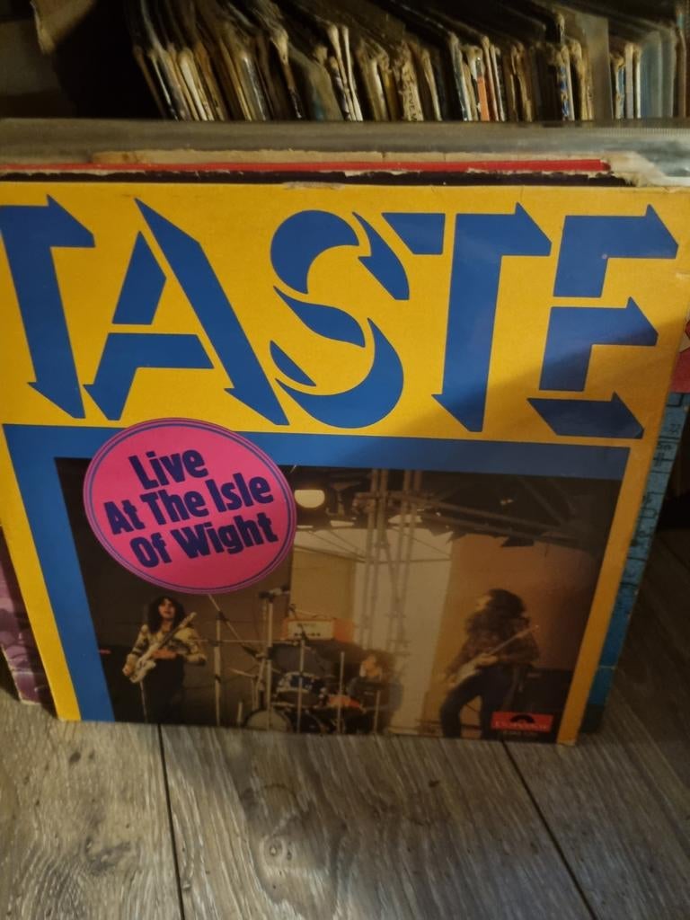 Taste - Live At The Isle Of Wight LP (Rock, Bluesrock), Gebruikt, Ophalen of Verzenden, 1970 - 1979, 12 inch