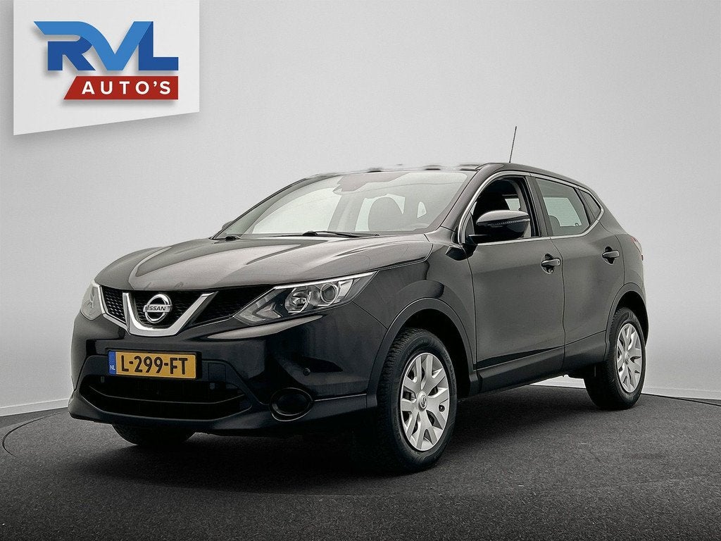 Nissan Qashqai 1.2 Visia | Trekhaak | Cruise/Control | Telef, Auto's, Nissan, Voorwielaandrijving, Parkeersensor, Stof, Gebruikt