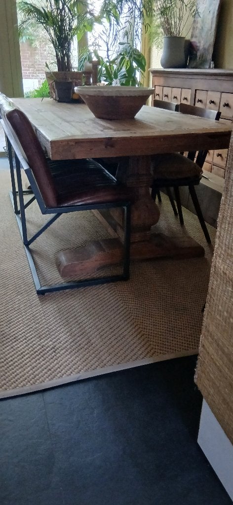 Kloostertafel, Ophalen, 100 tot 150 cm, 200 cm of meer, Zo goed als nieuw