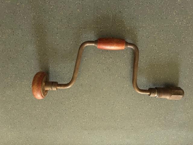 Antieke handboor, Antiek en Kunst, Antiek | Gereedschap en Instrumenten, Ophalen of Verzenden