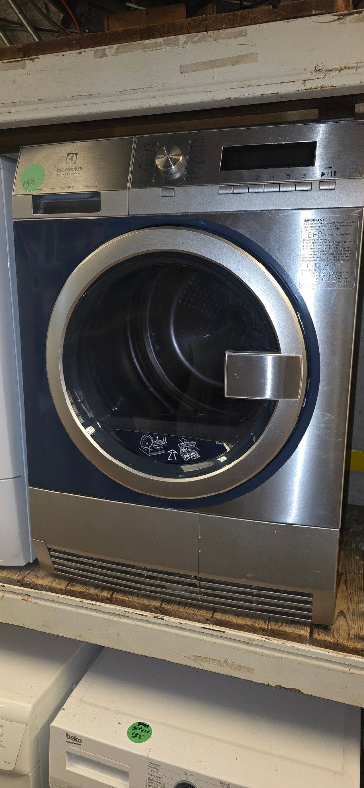 Zgan 8kg condensdroger Electrolux met garantie, Witgoed en Apparatuur, Wasdrogers, Ophalen, Minder dan 85 cm, 8 tot 10 kg, Zo goed als nieuw