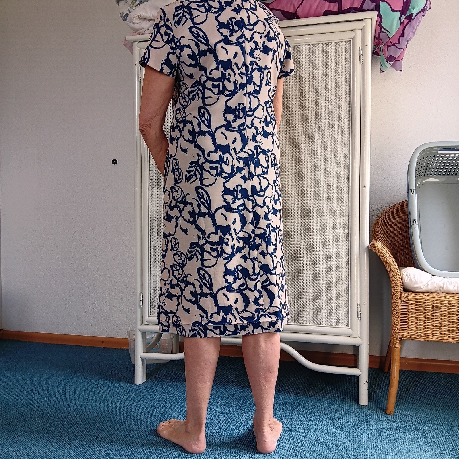 TRVL DRSS Travel Dress - Comfortabel en Stijlvol, Maat 38/40 (M), Blauw, Ophalen of Verzenden, Zo goed als nieuw