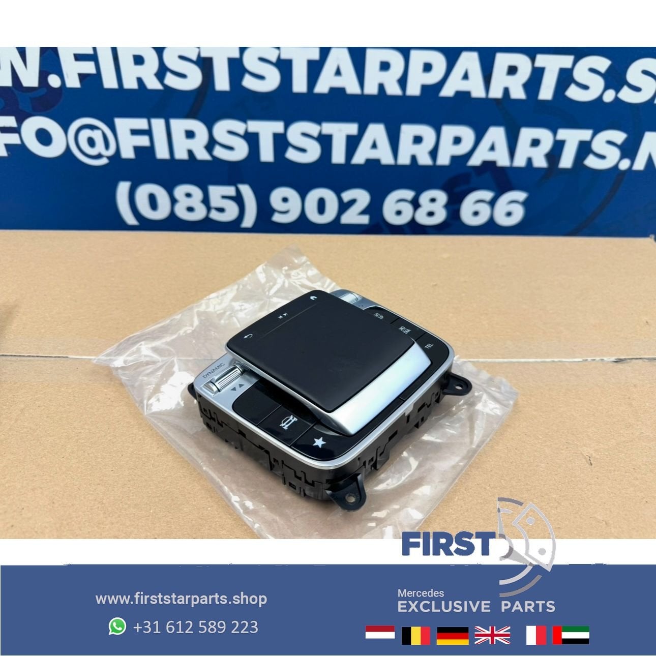 A2479004003 W177 V177 A35 NAVI KNOP MUIS TOUCHPAD Mercedes A, Auto-onderdelen, Gebruikt, -, Ophalen of Verzenden, -