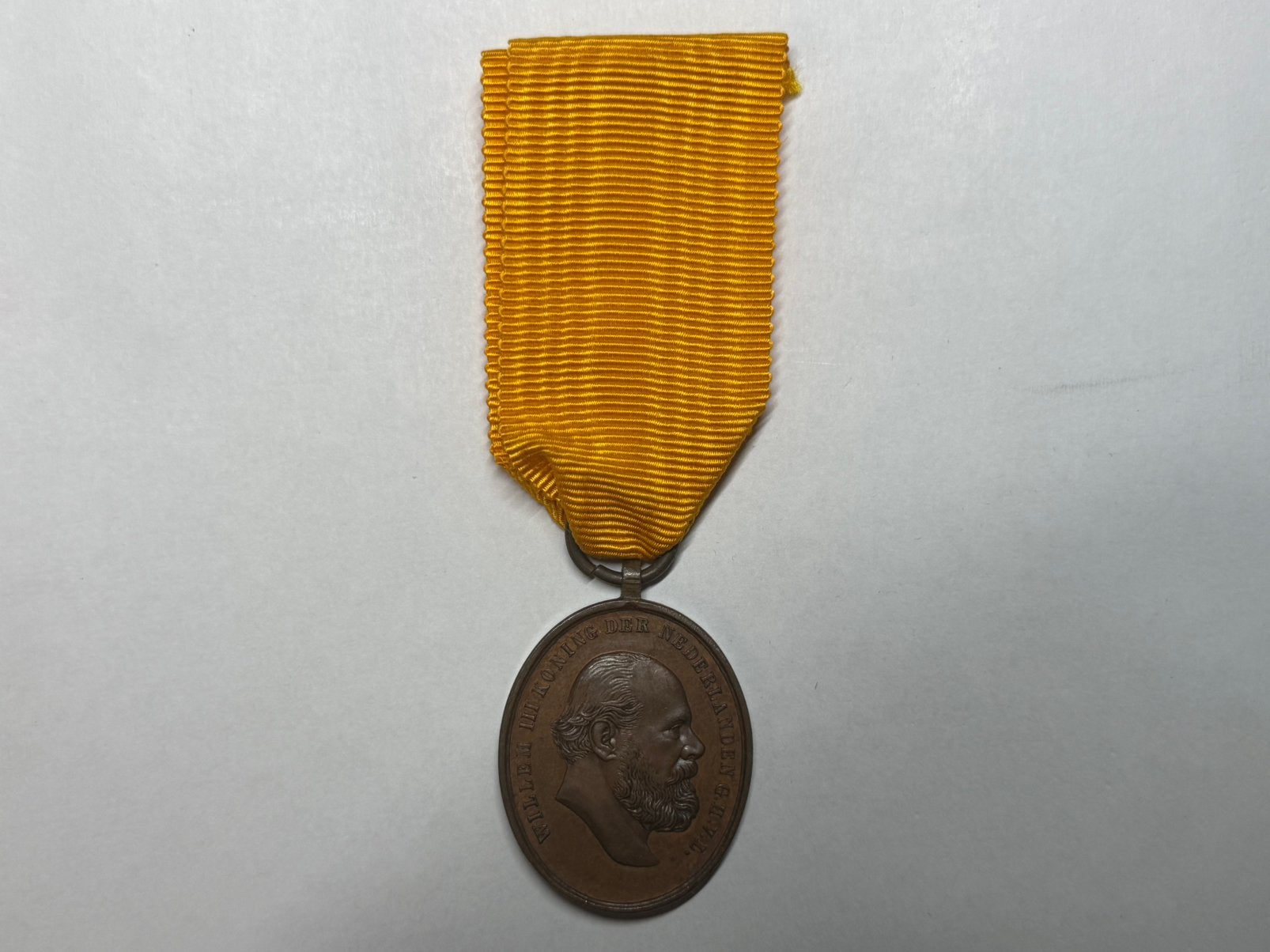 Nederlandse medaille voor ijver en trouw Brons, Ophalen of Verzenden, Brons