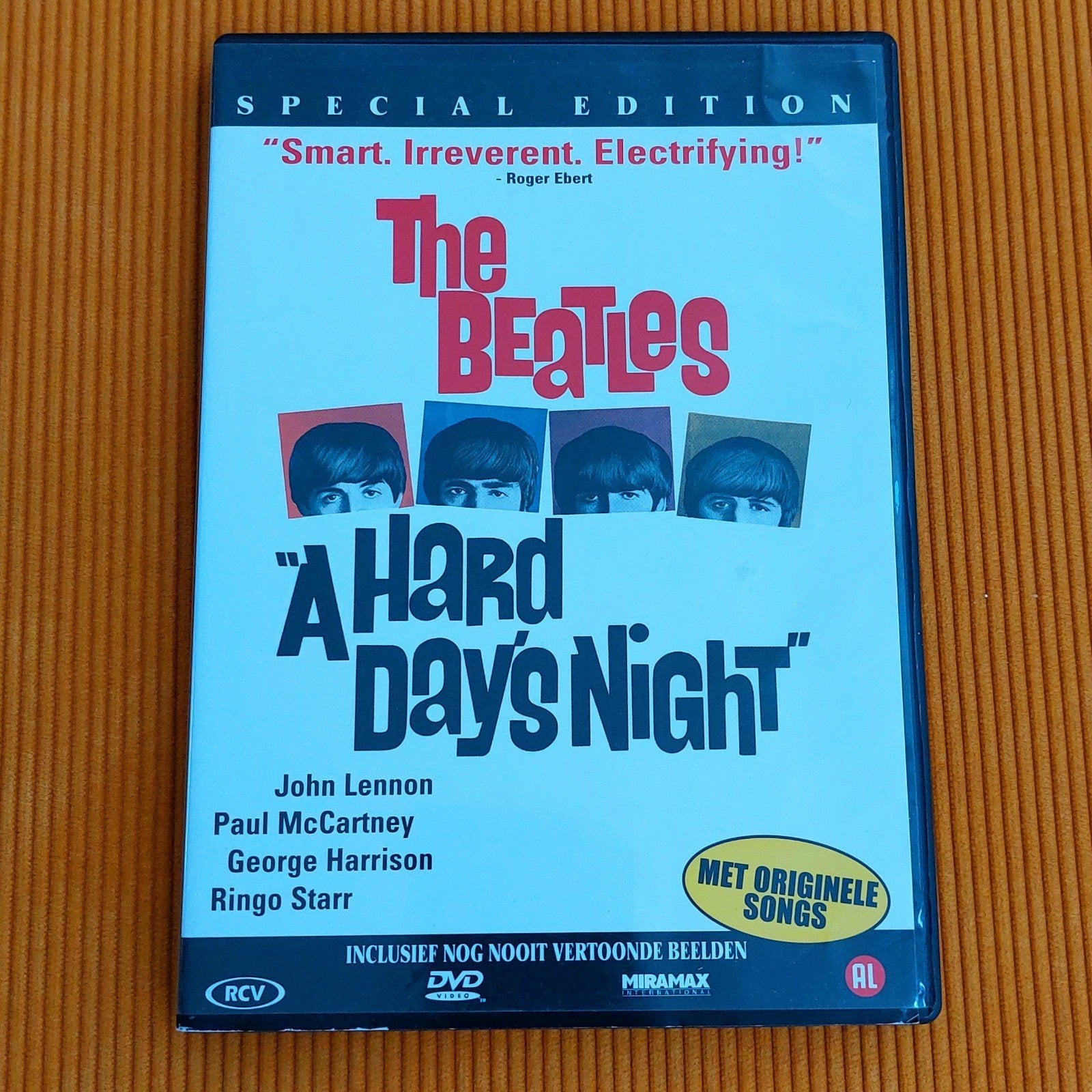 The Beatles - A Hard Day's Night Special Edition DVD, Cd's en Dvd's, Extra's, Alle leeftijden, Nederlands, Ophalen of Verzenden