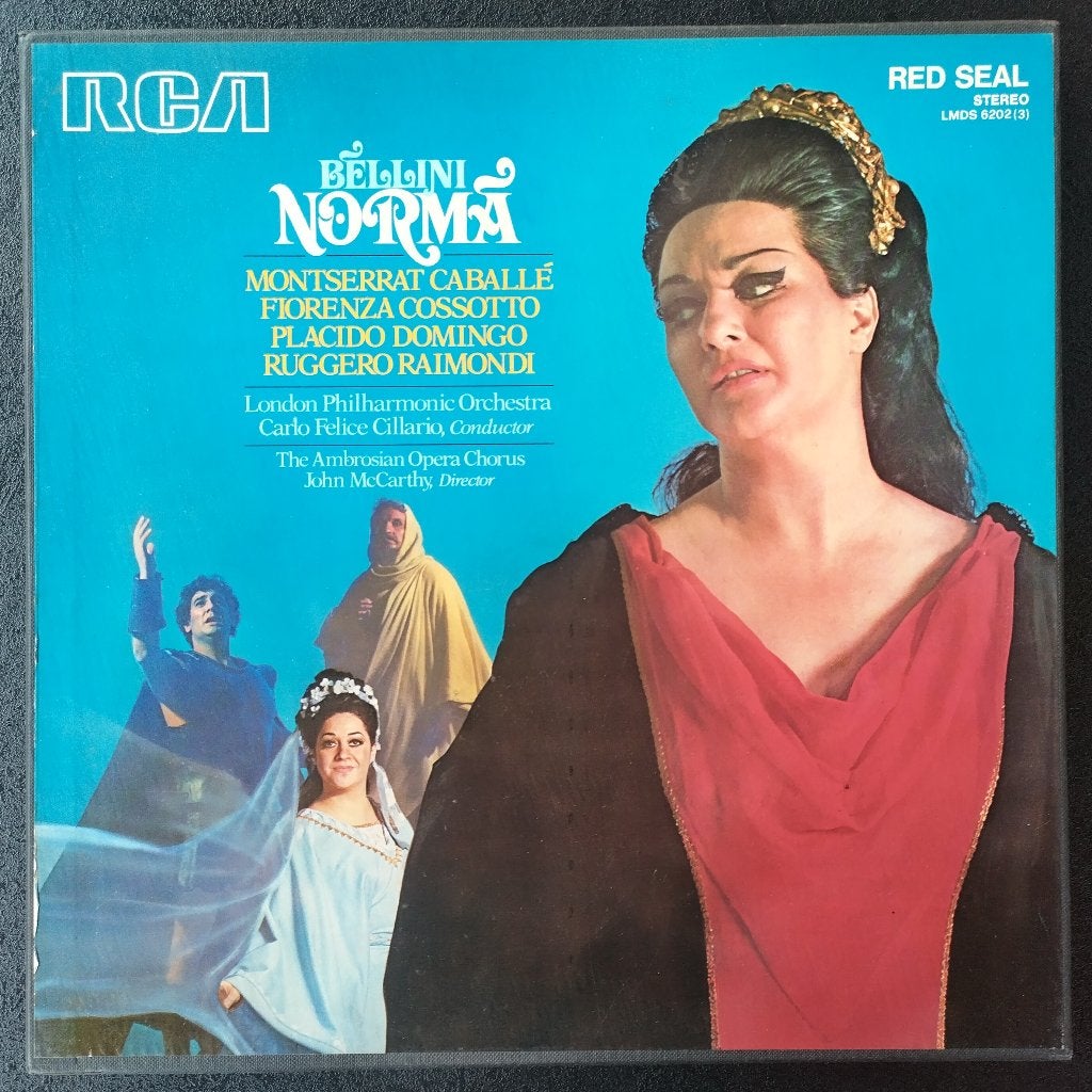 Opera box 3LP Bellini - Norma   Montserrat Caballé, Boxset, Gebruikt, Overige componisten, Opera of Operette