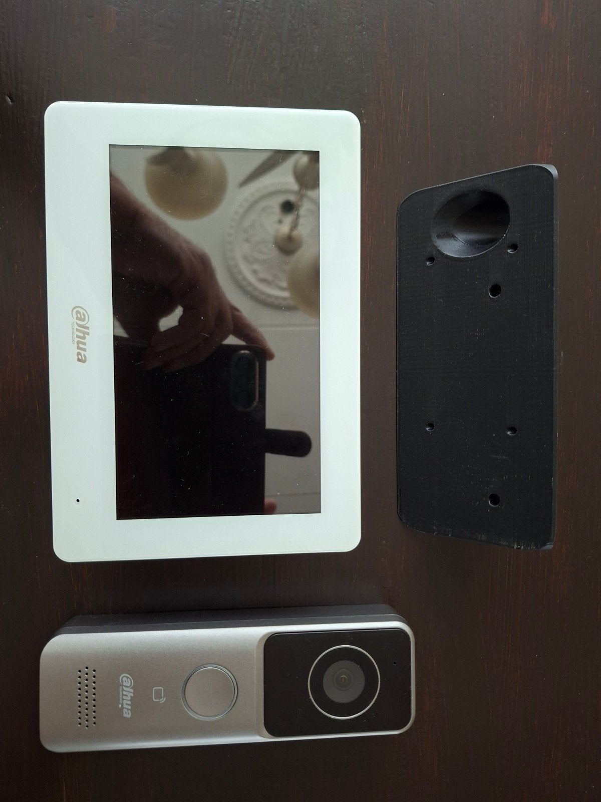 Dahua intercom set, Verzenden, Ingebouwde camera, Zo goed als nieuw, Bedraad