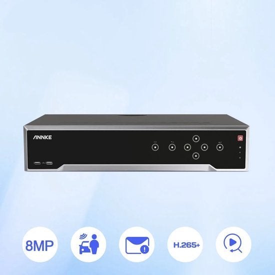 16-Kanaals PoE NVR Recorder – Beveiligingsrecorder, Corvance B.V., Verzenden, Nieuw, Corvancebol@gmail.com