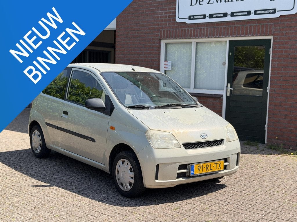 Daihatsu Cuore 1.0-12V Tokyo Inruilkoopje, Auto's, Daihatsu, Stof, 18 €/maand, Cuore, Beige