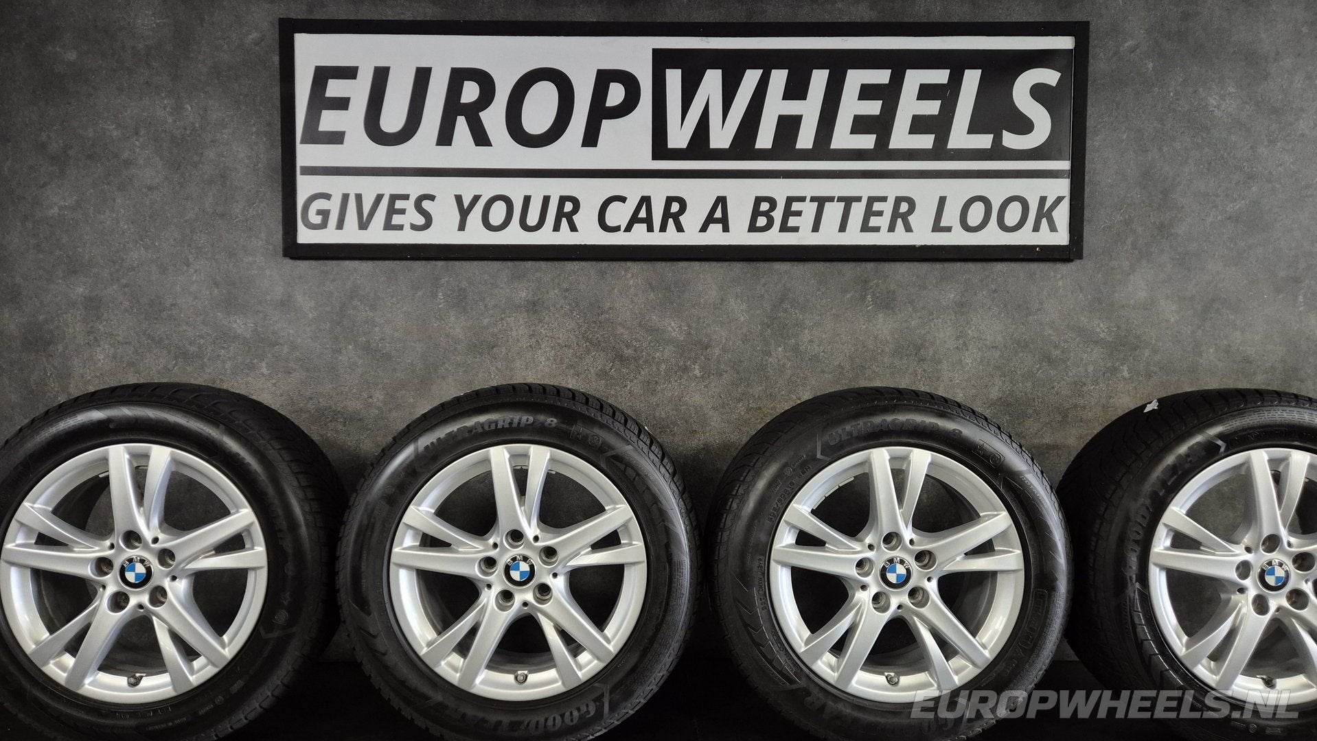 16 inch BMW velgen 2 active tourer F45 F46 1 winterbanden, Gebruikt, -, Banden en Velgen, -