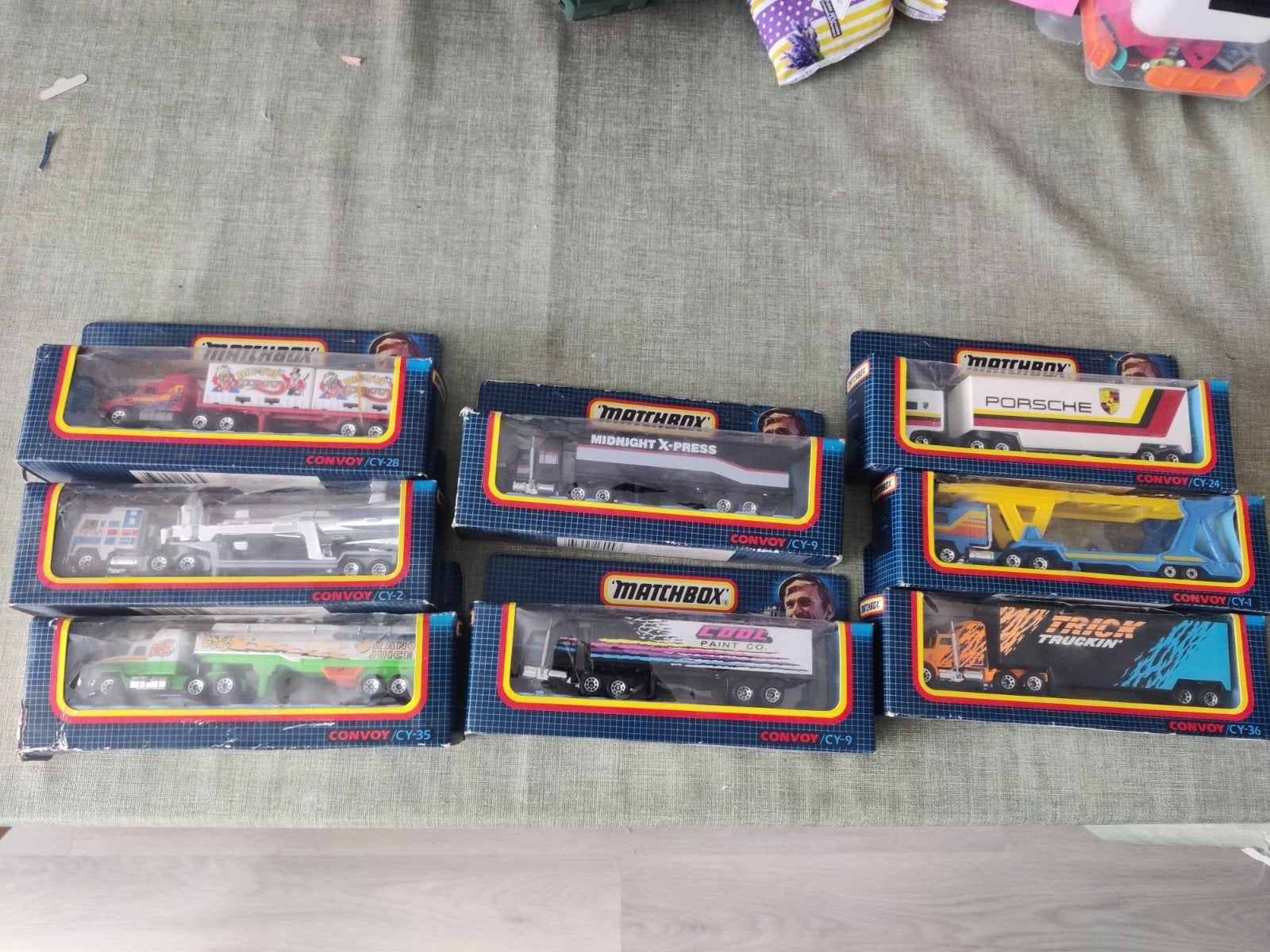 8 matchbox vrachtwagens, Verzenden, Matchbox