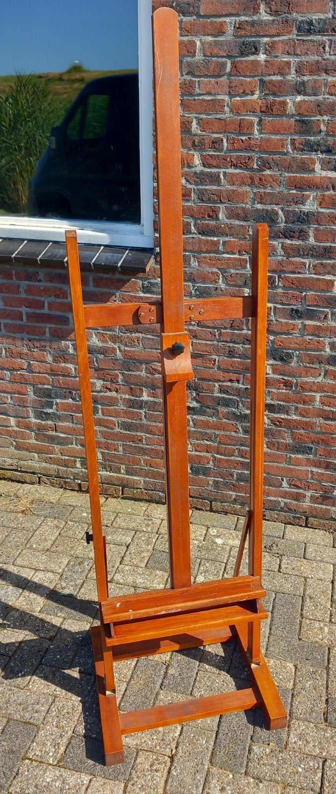 Houten schildersezel, Ophalen, Gebruikt, Onbekend, Onbekend