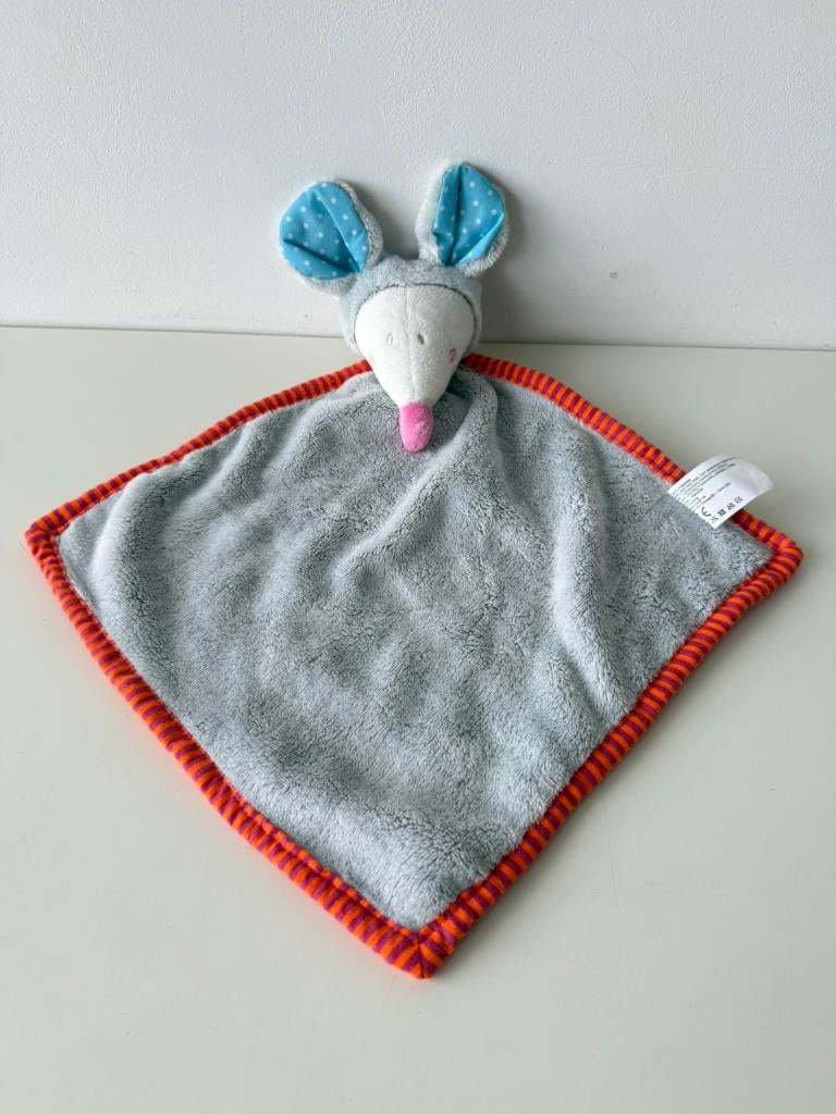 Tut, tutdoek, tutlap, knuffeldoek muis met belletje / Action, Kinderen en Baby's, Speelgoed | Knuffels en Pluche, Ophalen of Verzenden