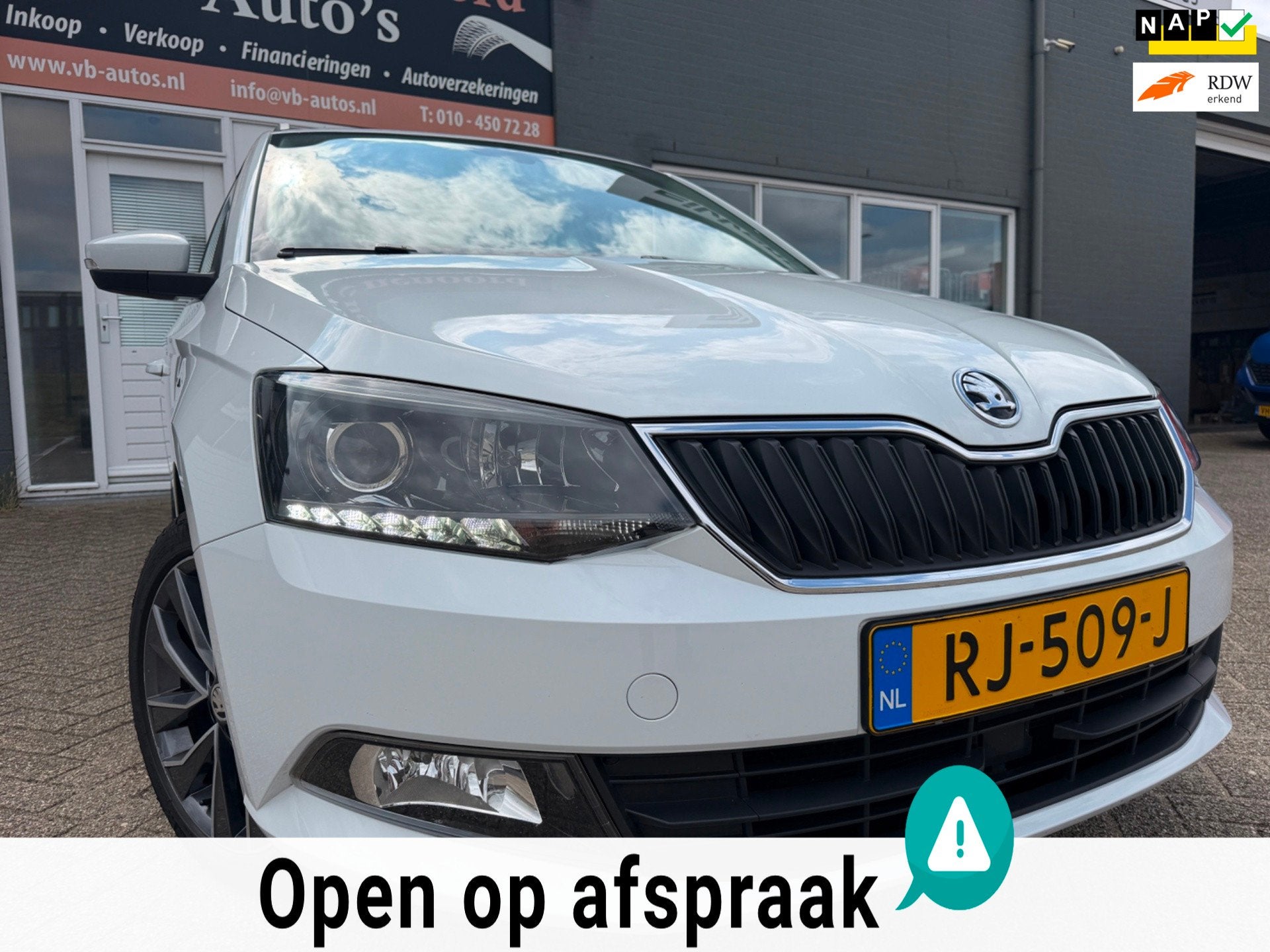 Skoda Fabia Combi 1.0 TSI Drive van 1ste Eigenaar met parkee, Auto's, Skoda, Bedrijf, Te koop, Fabia, ABS, Airbags, Airconditioning