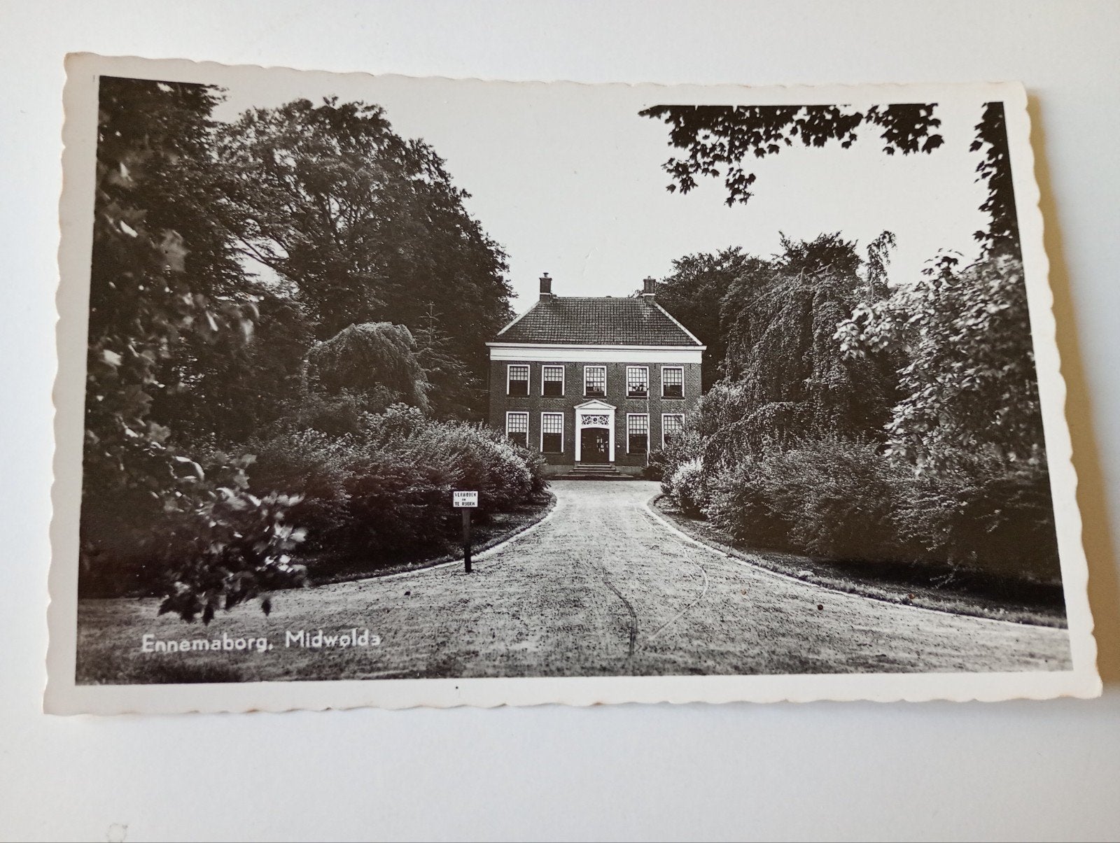 Midwolda Ennemaborg, Ophalen of Verzenden, 1920 tot 1940, Ongelopen, Groningen