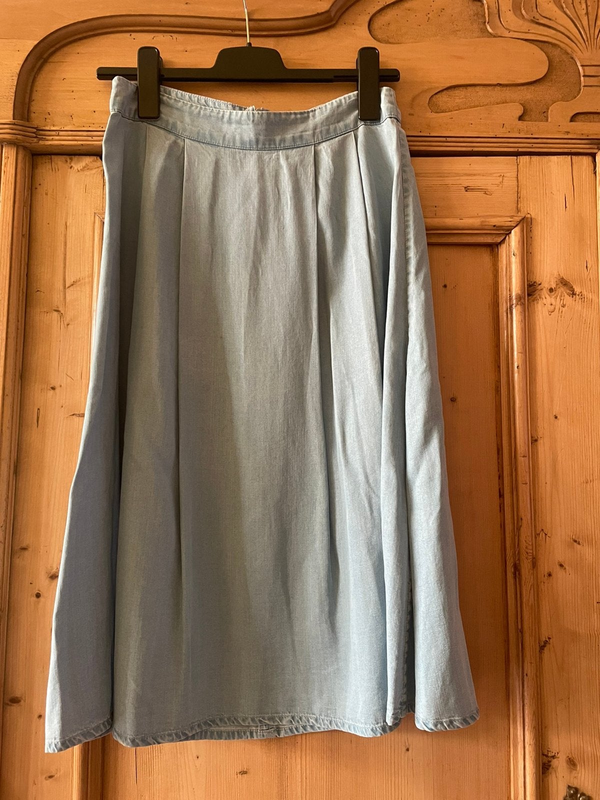 Heerlijke zomerrok van Modström maat S soepele jeansstof, Blauw, Ophalen of Verzenden, Zo goed als nieuw, Maat 36 (S)