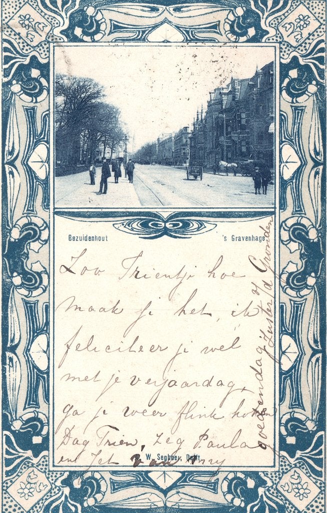 s Gravenhage - Bezuidenhout (1900) 128441, Verzenden, Voor 1920, Gelopen, Zuid-Holland