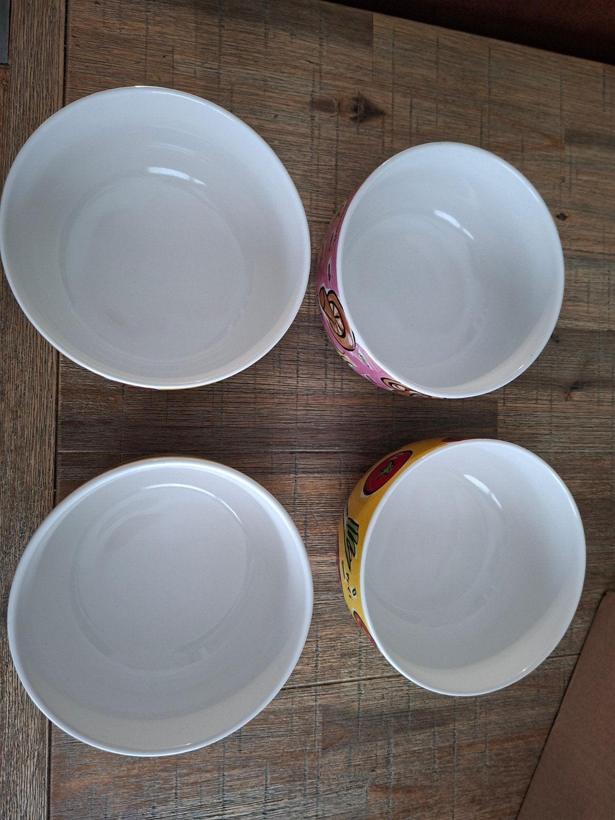 blond amsterdam maggi 4 soepkommen, Ophalen of Verzenden, Zo goed als nieuw, Aardewerk, Kom(men)