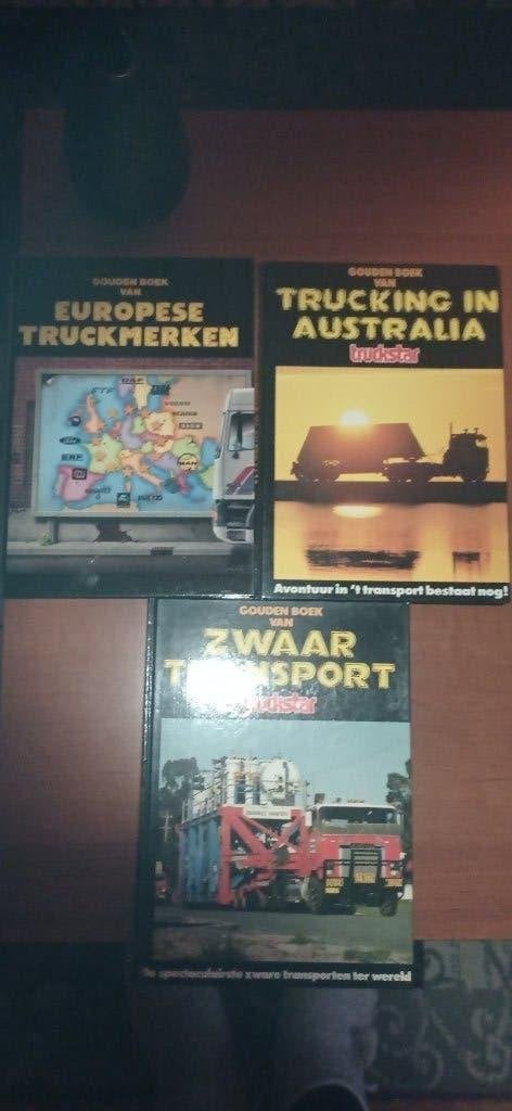3 gouden boeken Truckstar., Ophalen of Verzenden, Zo goed als nieuw, Diverse auteurs, Vrachtwagen