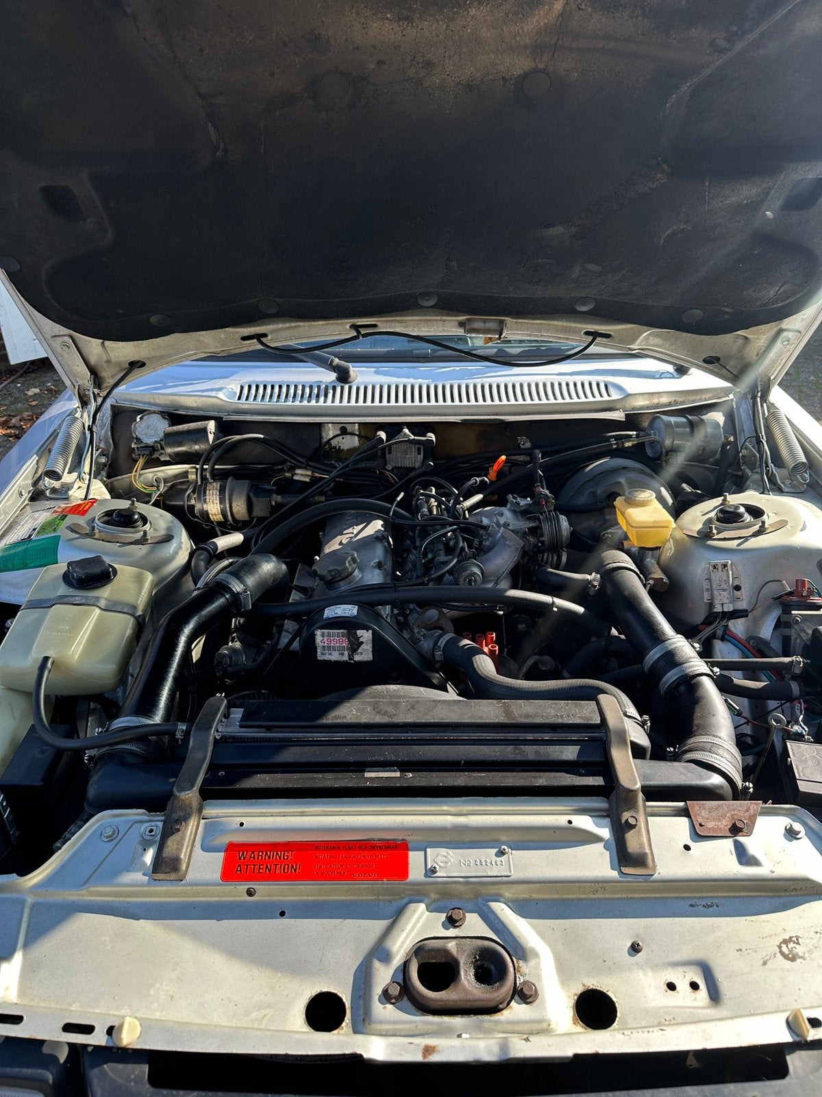 Volvo 240 turbo intercooler motor, Ophalen, Volvo
