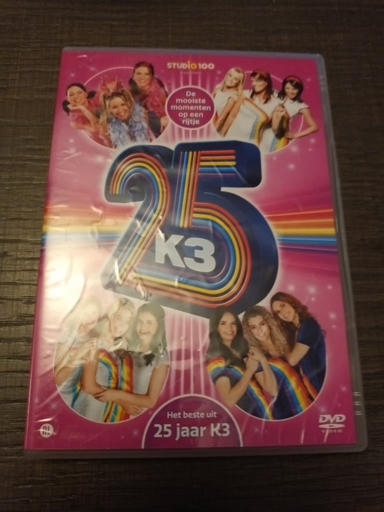 Dvd studio 100 25 jaar K3, Cd's en Dvd's, Dvd's | Kinderen en Jeugd, Alle leeftijden, Ophalen of Verzenden, Zo goed als nieuw