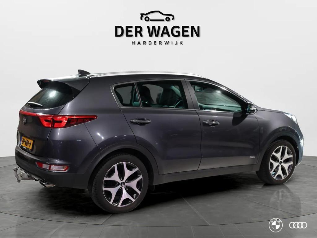 Kia Sportage 1.6 T-GDI 4WD DynamicPlusLine, Auto's, Kia, 4 cilinders, Met garantie (alle), Leder, Bedrijf